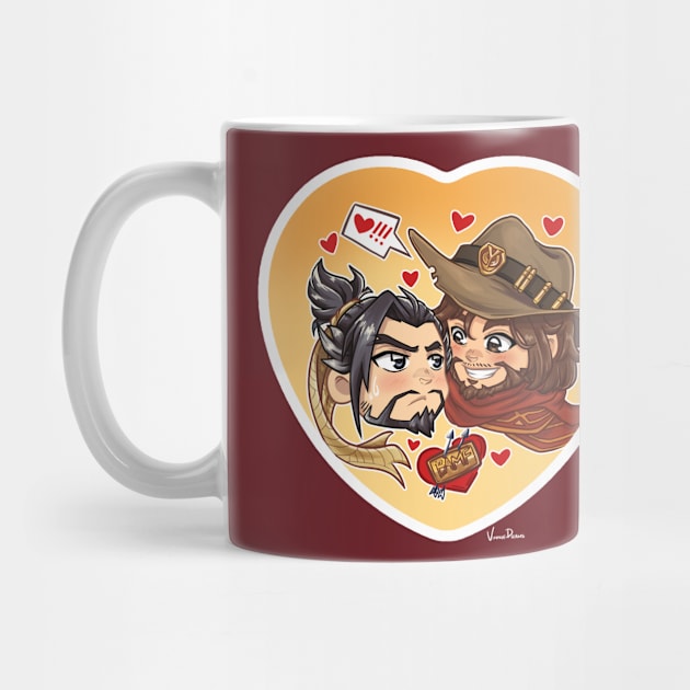 McHanzo OTP Love by Vinniedraws